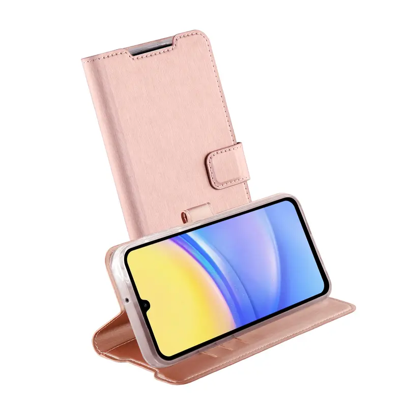 Vivanco Classic Lompakkokotelo Galaxy A16 5G Ruusukulta - 2864360