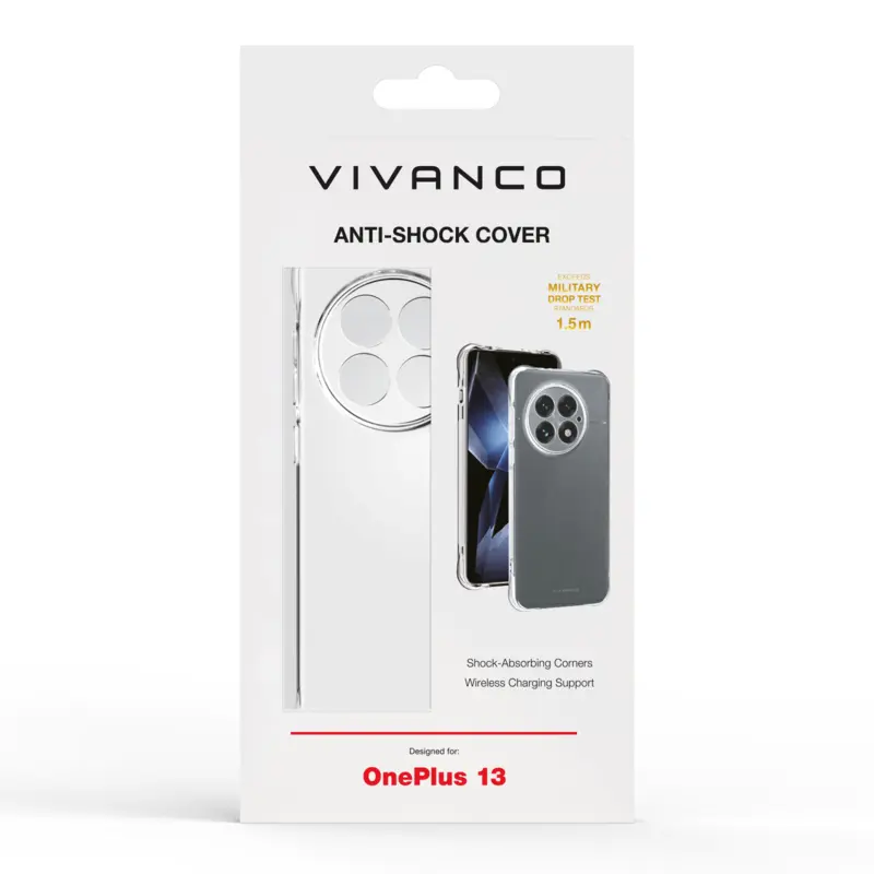 Vivanco Anti-Shock Suojakuori OnePlus 13 5G Kirkas - 2864457