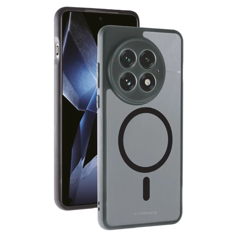 Vivanco Mag Pro Cover OnePlus 13 Kirkas/Musta - 2864460