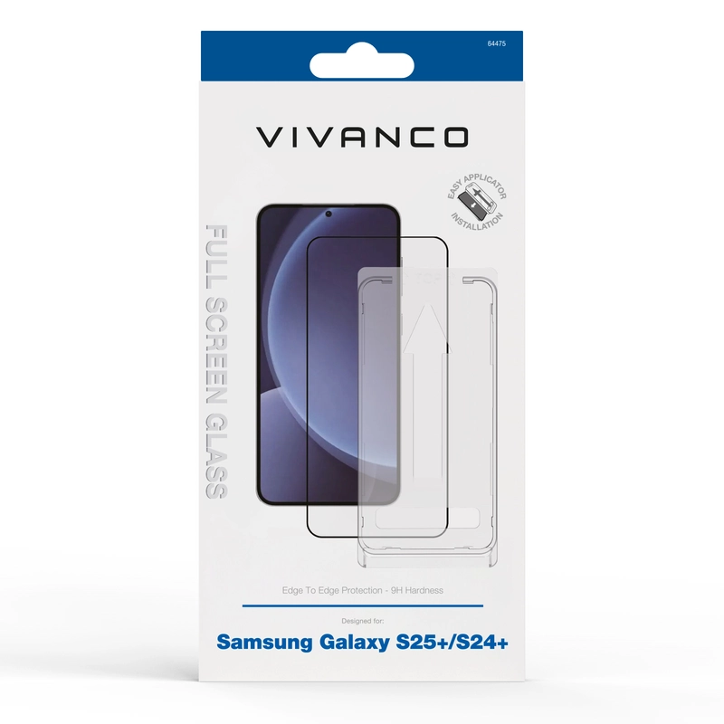 Vivanco Full Screen Panssarilasi Samsung Galaxy S25+/S24+ - 2864475
