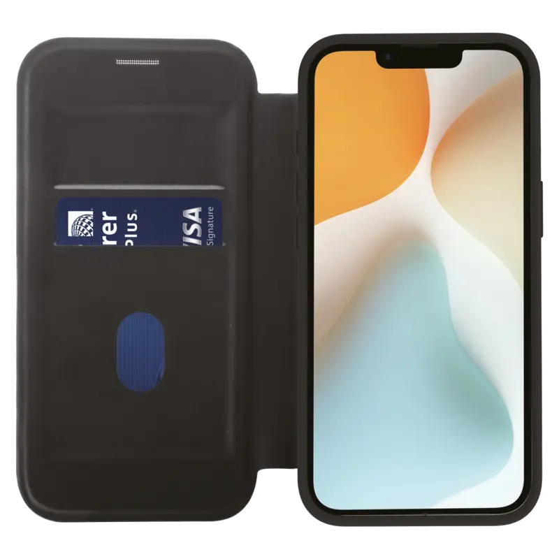 Vivanco Mag Wallet Lompakkokotelo Apple Apple iPhone 17e/16e Musta - 2864528