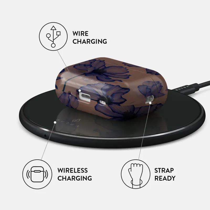 Burga Velvet Night - Apple AirPods Pro 2 Suojakotelo - 2884963