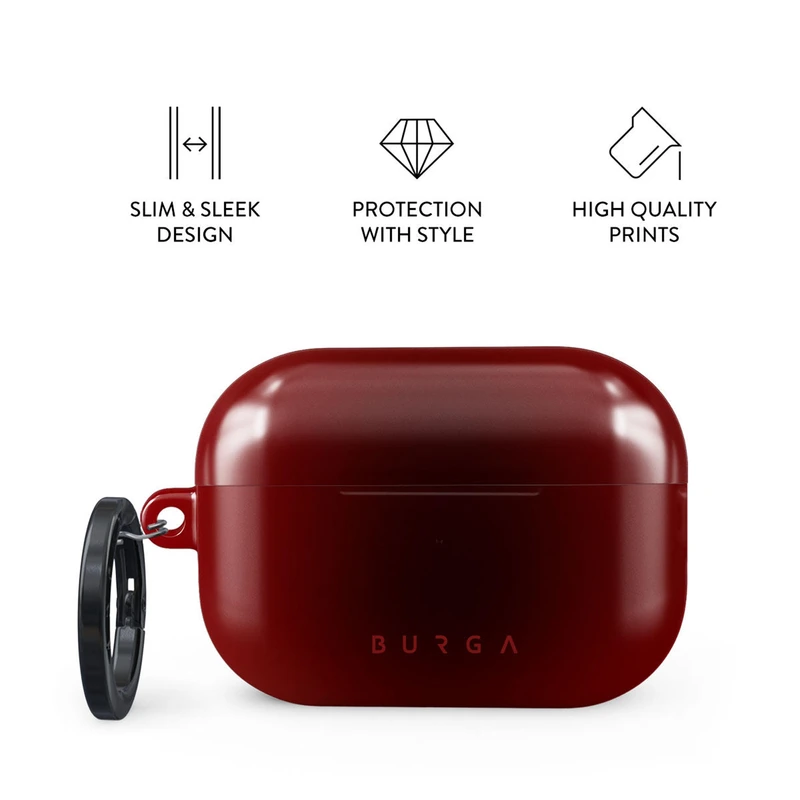 Burga No Talking - Apple AirPods Pro 2 Suojakotelo - 2884981