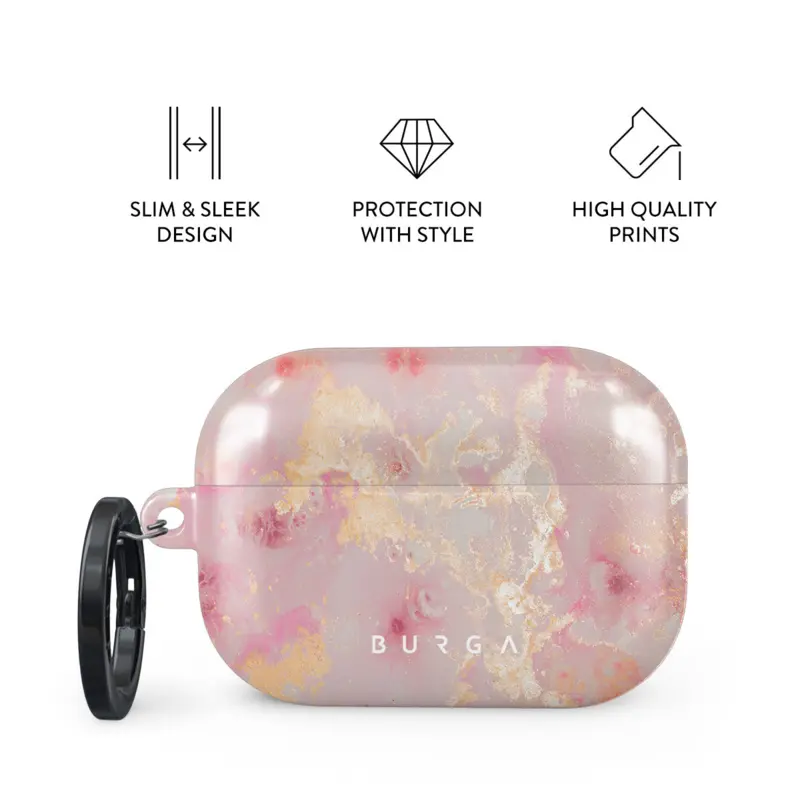 Burga Golden Coral - Apple AirPods Pro 2 Suojakotelo - 2511776