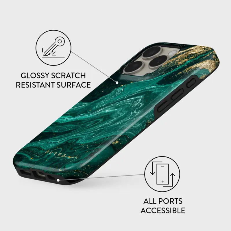 Burga Emerald Pool - Apple iPhone 15 Tough Suojakuori - 2515893