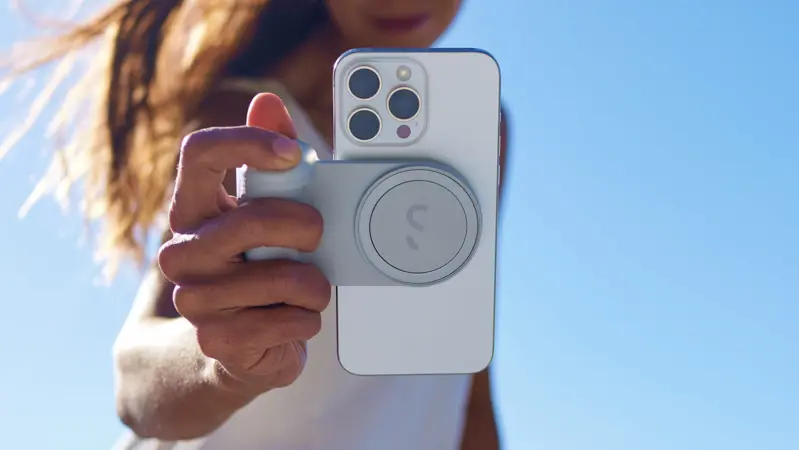 Shiftcam SnapGrip Pro Qi2 akulla MagSafe -yhteensopiva Musta - 2933463