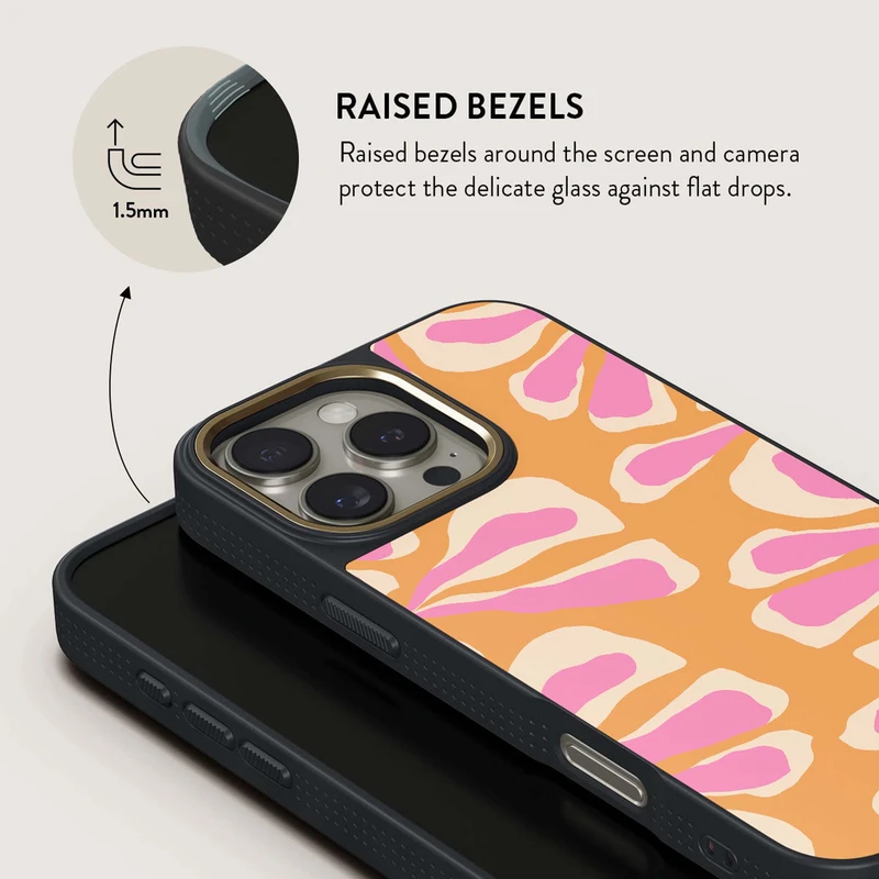 Burga Aloha - Apple iPhone 16 Pro Max Suojakuori Elite Magsafe Musta/Kulta - 2935481