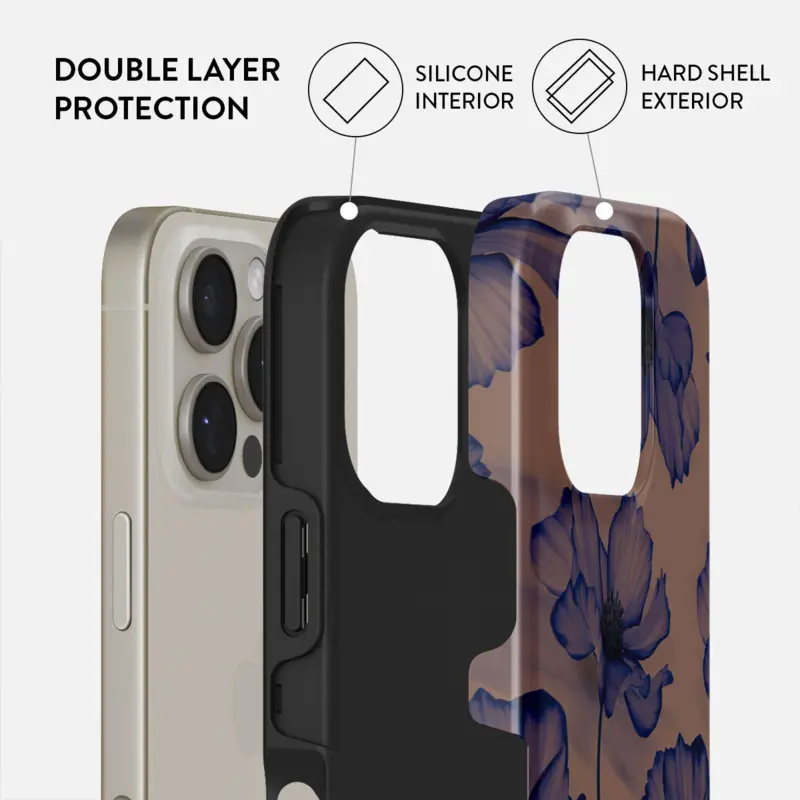 Burga Velvet Night - Apple iPhone 16 Pro Max Tough MagSafe Suojakuori - 2938419