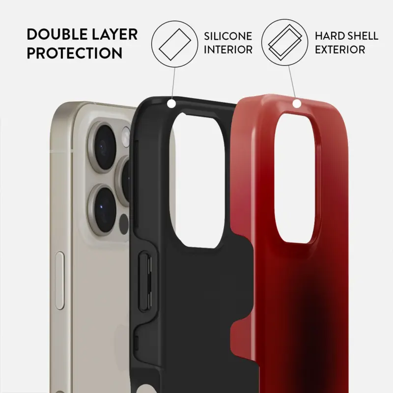 Burga No Talking - Apple iPhone 16 Tough Suojakuori - 2938484