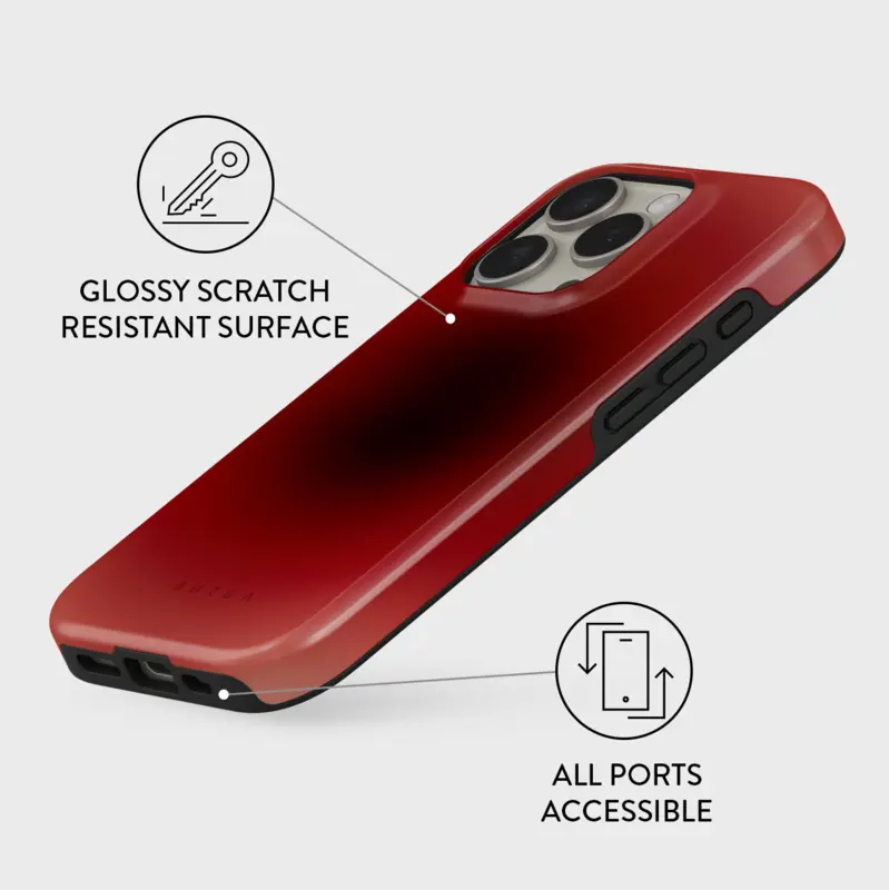 Burga No Talking - Apple iPhone 16 Tough Suojakuori - 2938484