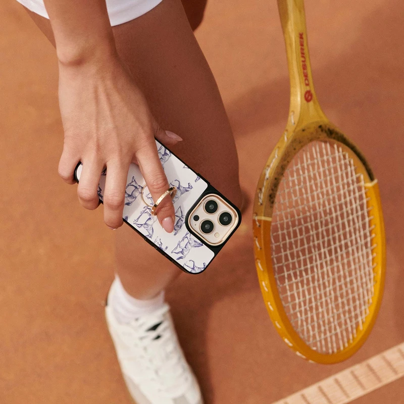 Burga Derby Race - Apple iPhone 16 Pro Max Suojakuori Elite Magsafe Musta/Kulta - 2939489