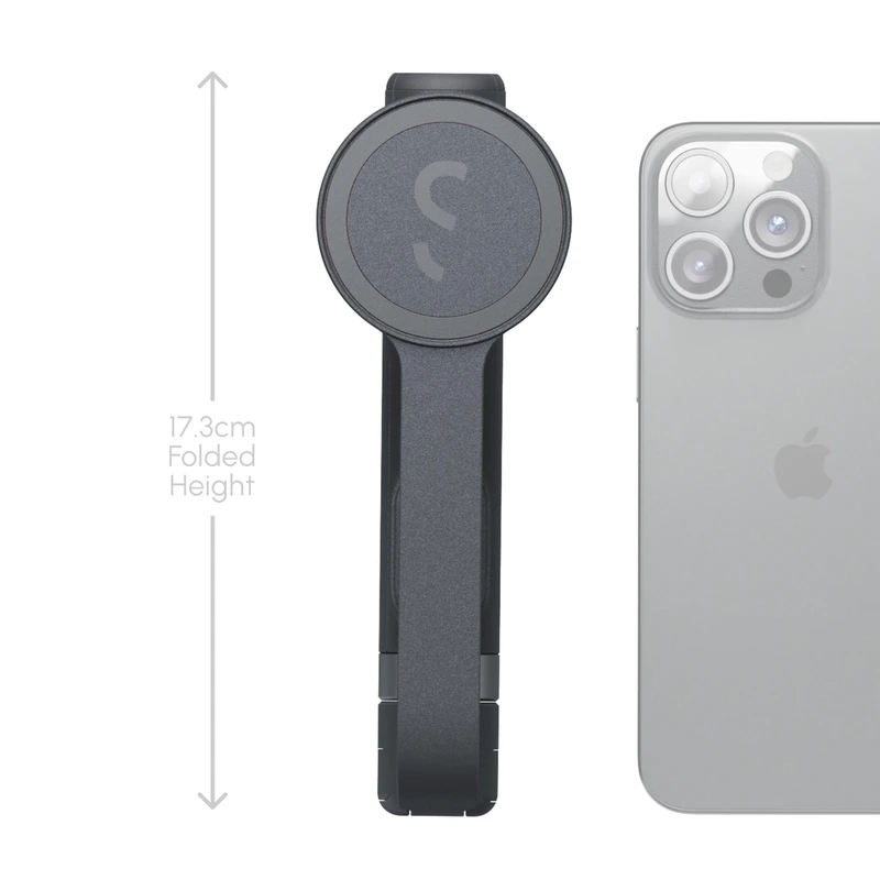 Shiftcam SnapStand Selfie MagSafe-yhteensopiva 78cm kokoontaitettava Musta - 2945777