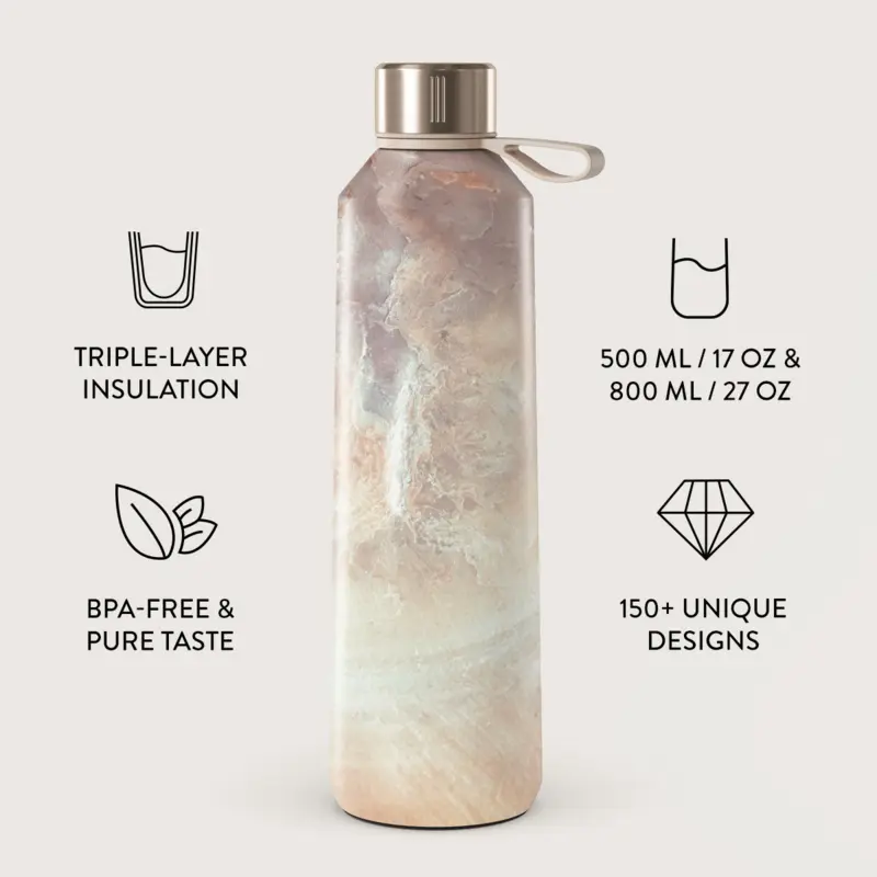 Burga Serene Sunset - Vesi-/Termospullo 800ml - 2948616