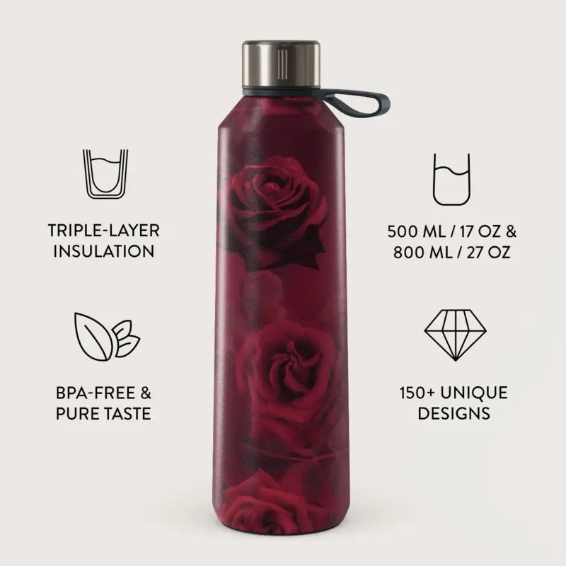 Burga Femme Fatale - Vesi-/Termospullo 800ml - 2948692