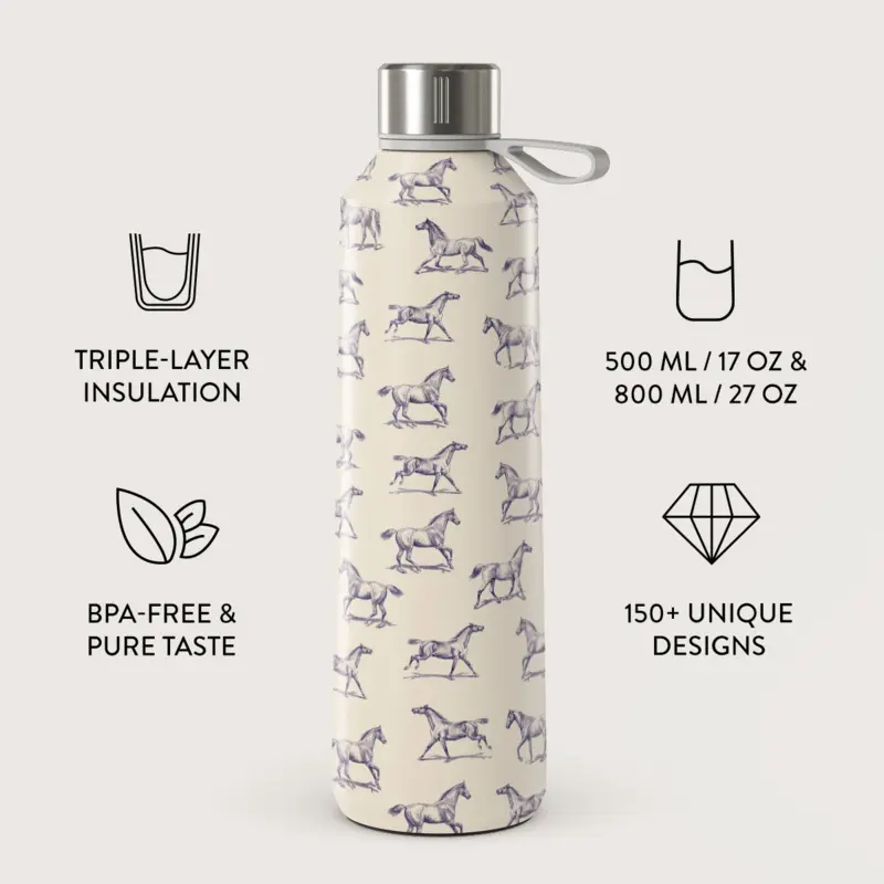 Burga Derby Race - Vesi-/Termospullo 800ml - 2948762