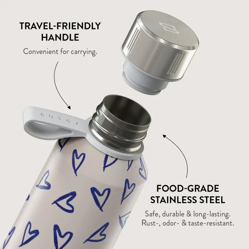 Burga Love Me Right - Vesi-/Termospullo 800ml - 2948828