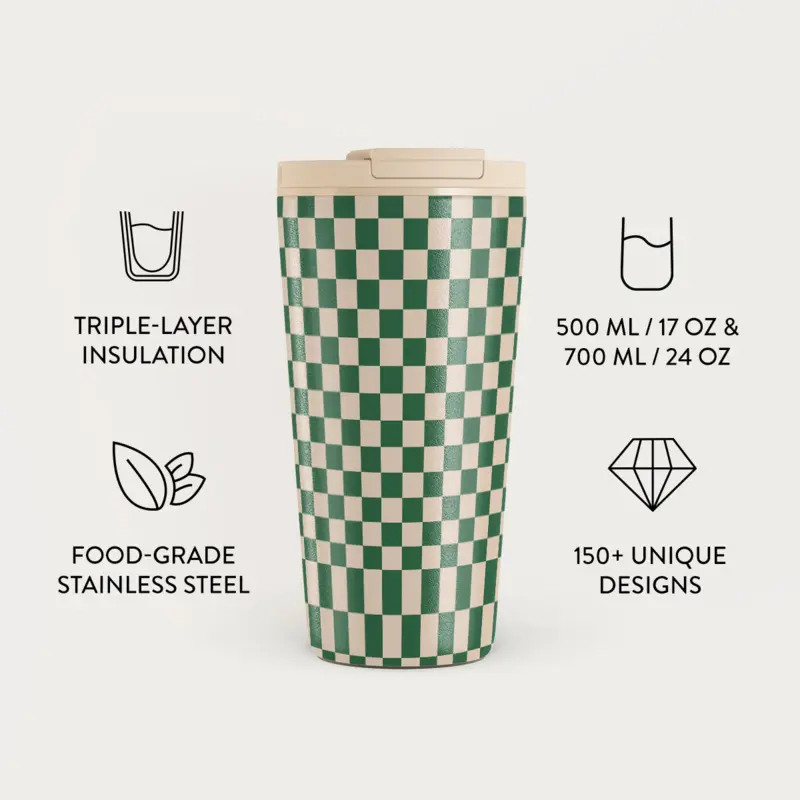 Burga Ivy League - Termosmuki 500ml Kansi-/Pilli setillä - 2950258
