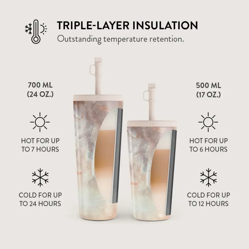 Burga Serene Sunset - Termosmuki 500ml Kansi-/Pilli setillä - 2950324