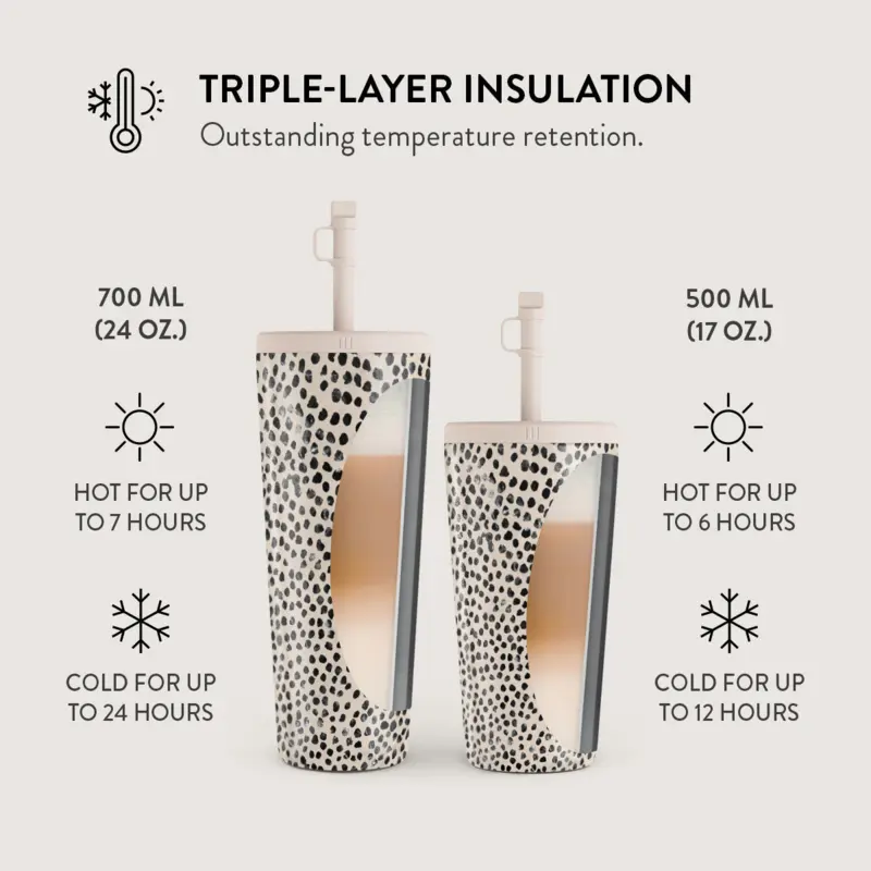 Burga Almond Latte - Termosmuki 500ml Kansi-/Pilli setillä - 2950349