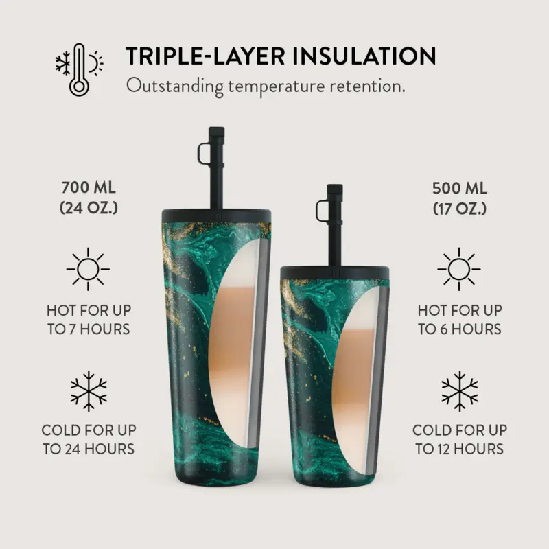 Burga Emerald Pool - Termosmuki 500ml Kansi-/Pilli setillä - 2950350