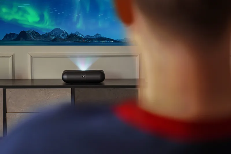 Yaber K300s DLP 3x RGB Laser UST Projektori musta - 1363035