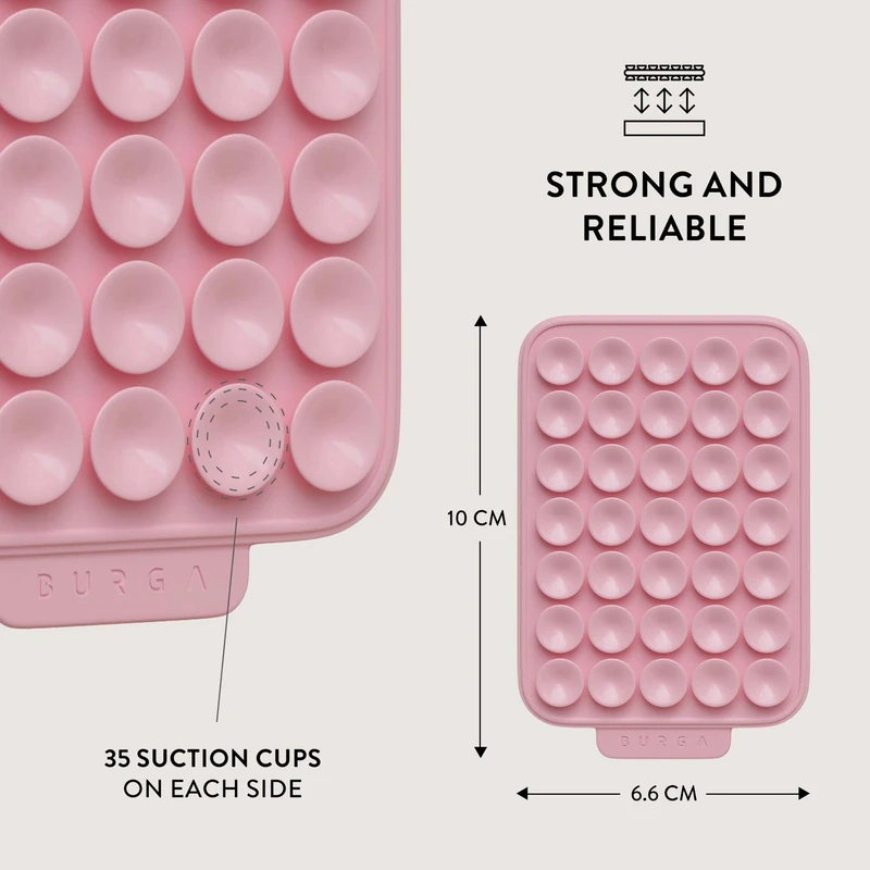 Burga StickPad-Sticky Grip Vaaleanpunainen - 2966114