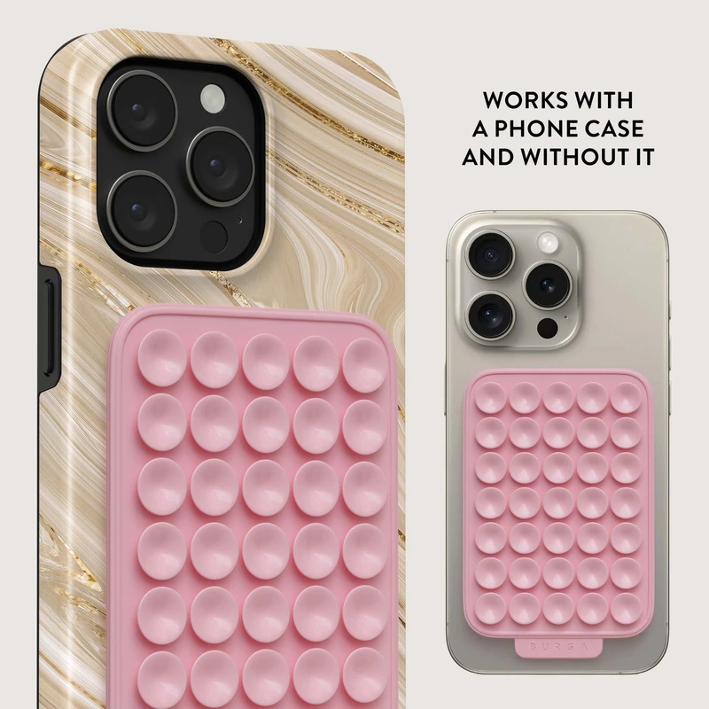 Burga StickPad-Sticky Grip Vaaleanpunainen - 2966114