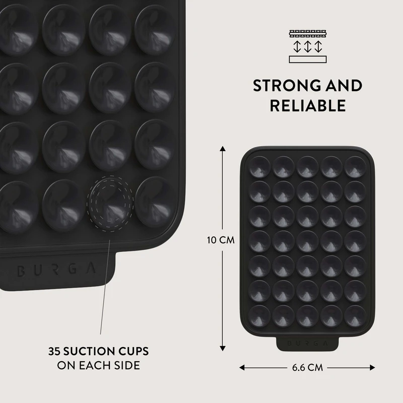 Burga StickPad-Sticky Grip Musta - 2966118