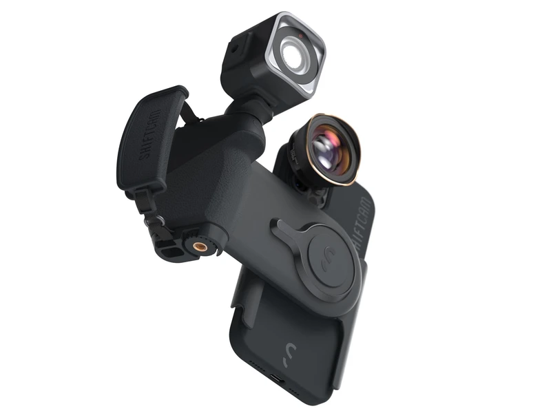 Shiftcam ProGrip Starter Kit sis. Cold Shoe Mount käsihihnan Musta - 2966720