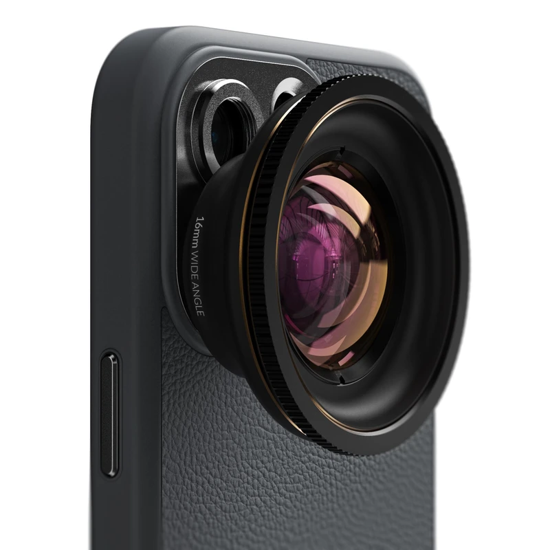 Shiftcam LensUltra 16mm laajakulma S-Mount yhteensopiva musta - 2966803