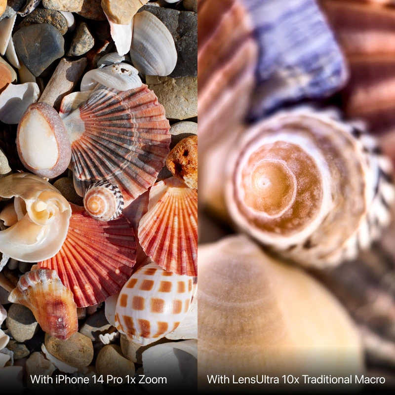 Shiftcam LensUltra 10x Traditional Macro S-Mount yhteensopiva musta - 2966805