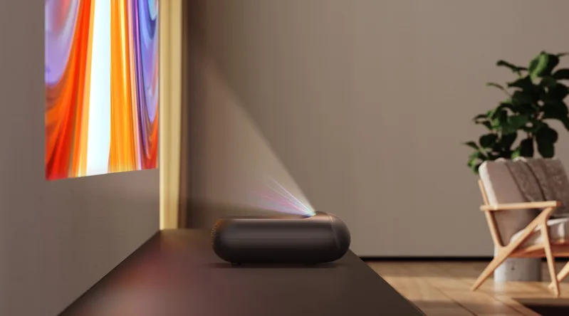 Yaber K300s DLP 3x RGB Laser UST Projektori musta - 1363035