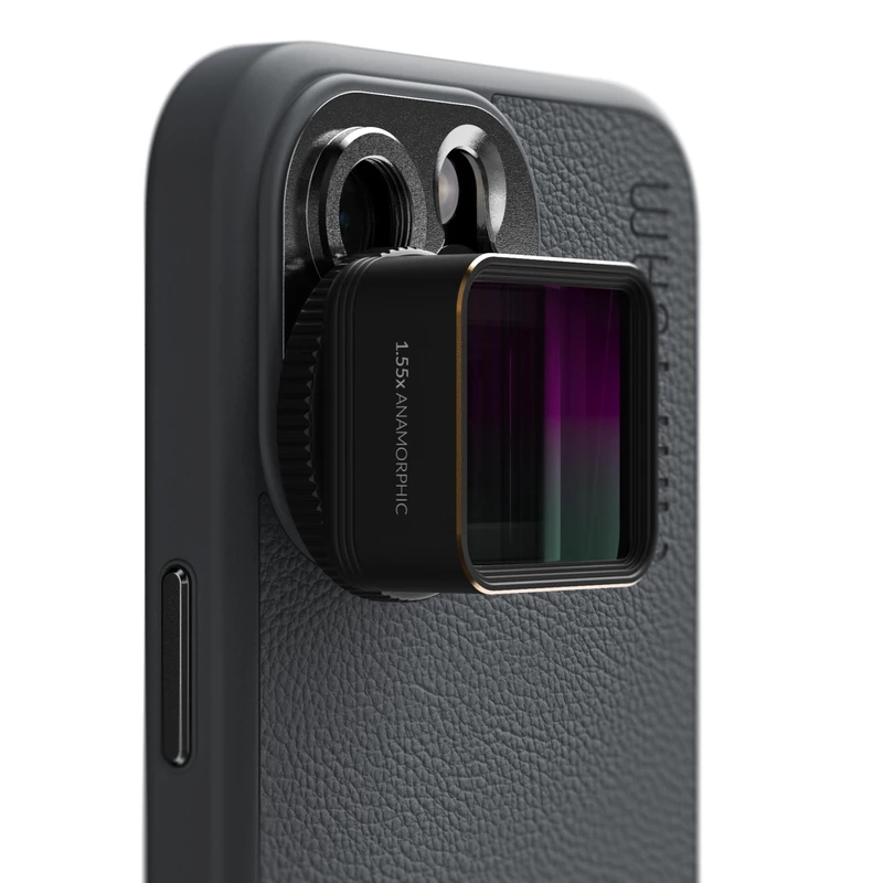 Shiftcam LensUltra 1.55x Anamorphic S-Mount yhteensopiva musta - 2966809