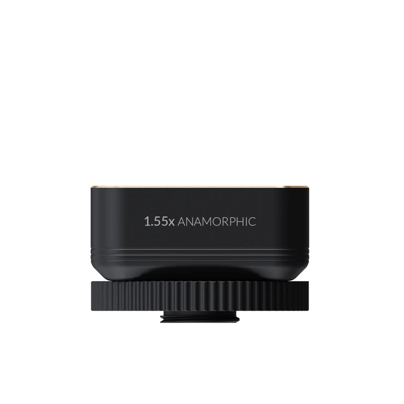 Shiftcam LensUltra 1.55x Anamorphic S-Mount yhteensopiva musta - 2966809