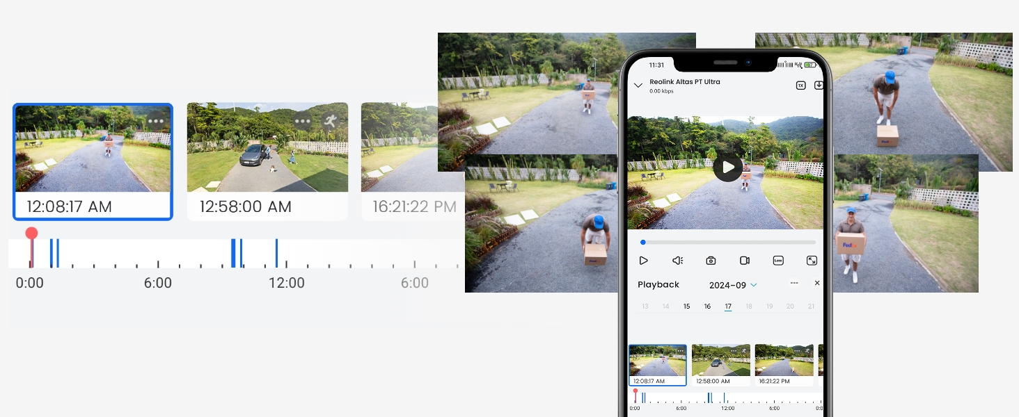 Jatkuva tallennus + esikuvaus